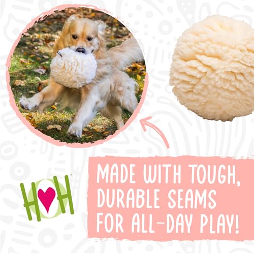 Hugglebone en peluche pour chien destructeur : jouet durable 61 cm - 6