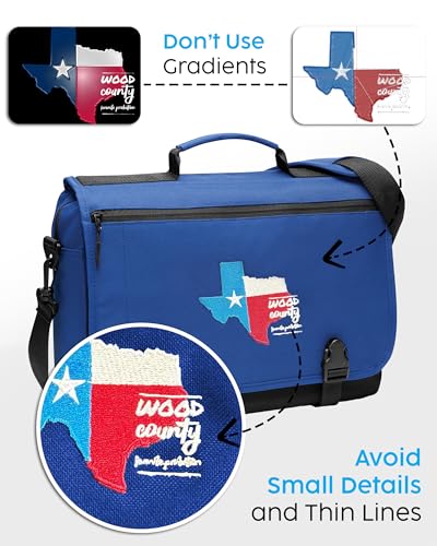 Bolso Mensajero Personalizado para Laptop 5 Pack Negro miniatura 7
