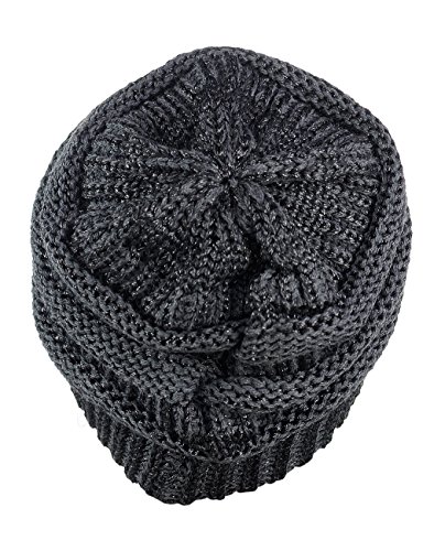 Image of Cambridge Select Thick Slouchy Knit Oversized Beanie Cap Hat