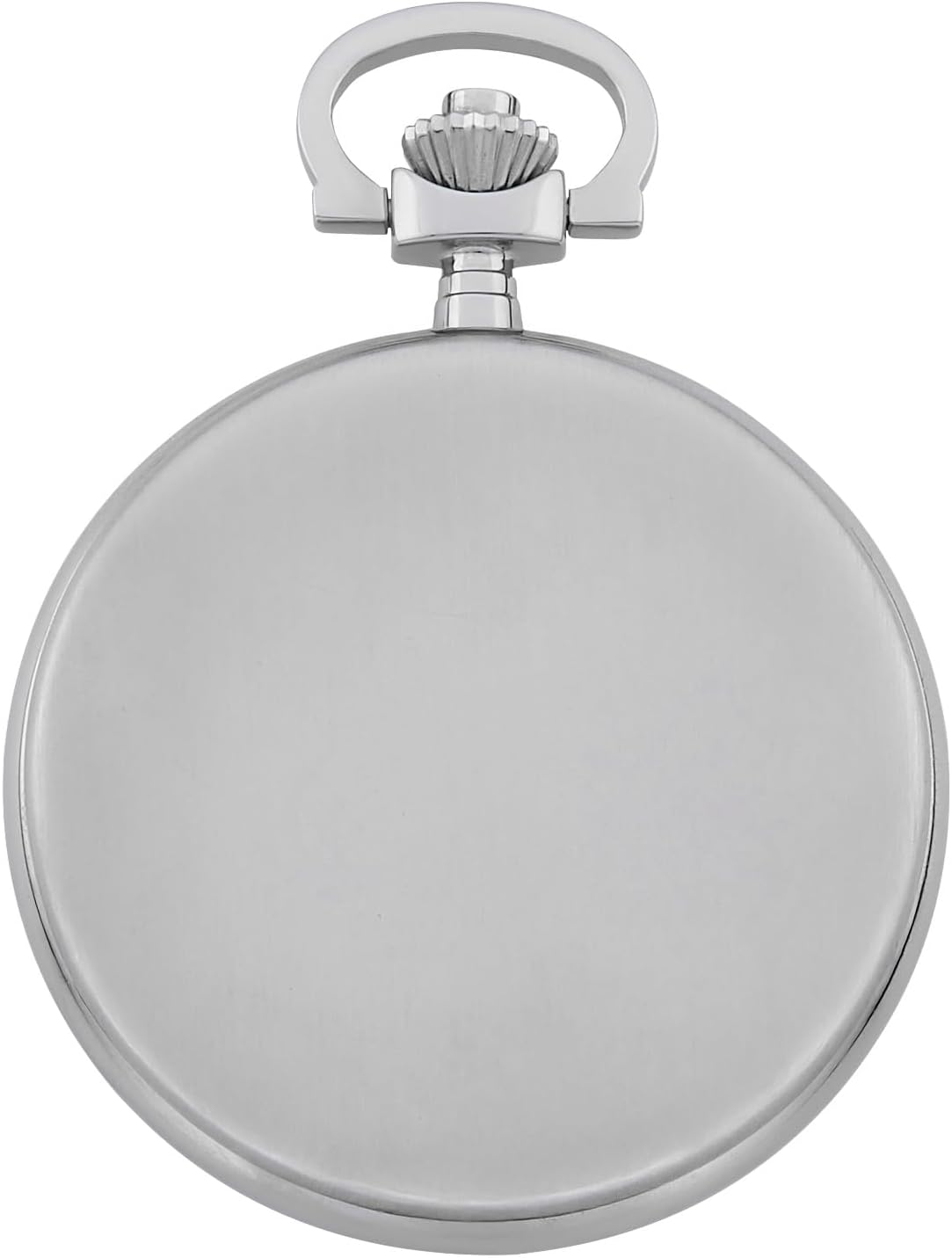 Gotham Men's Classic Stainless Steel Analog Quartz Date Covered Pocket Watch # GWC14125S