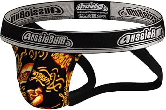 aussieBum WonderJock 2.0 HotDogg Black Pattern Jock