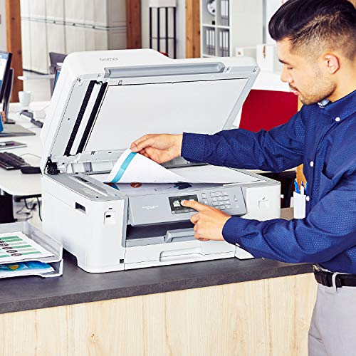 Brother Mfc-J6545Dw Inkvestmenttank Color Inkjet All-In-One Printer With Wireless, Duplex Printing, 11" X 17" Scan Glass And Upto 1-Year Of Ink-In-Box, Mfc-J6545Dw, Amazon Dash Replenishment Ready #TOP5