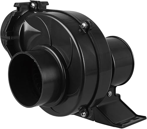 Miniatura 3 de Seaflo En línea soplador de aire de sentina 130CFM barco negro ventilación marina 12V 2.5AMP