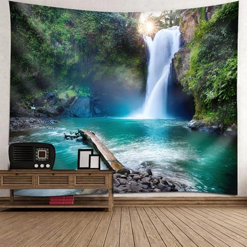 Tenture decoration murale grand format au rendu textile premium