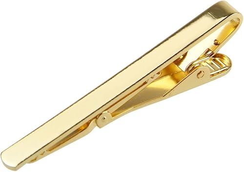 de los hombres Metal Simple Necktie Tie Bar Clasp Clip Pin