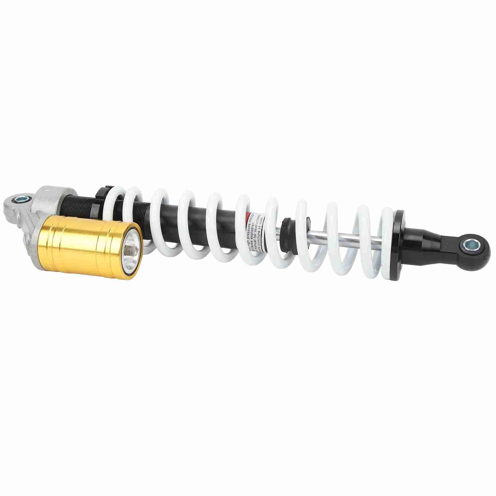 Ammortizzatore a molla di sospensione – Distanza dei fori da 430 mm Smorzamento regolabile per 150cc 200cc 250cc PIT Dirt Quad ATV Trail Dune – Lega di alluminio CNC durevole