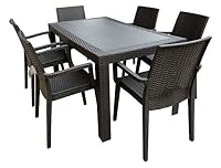Tavolo E Sedie In Rattan Per Il Giardino Shopgogo