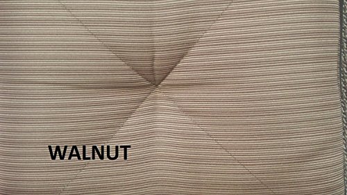 Elizabeth Outdoor Patio 4 Swivel Rocker Club Chairs Cast Aluminum Dark Bronze, Walnut Cushions #TOP4