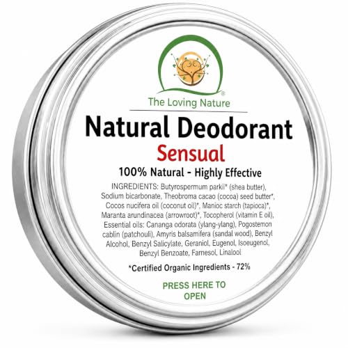 Image of The Loving Nature Natural Deodorant, Ylang Ylang & Sandalwood, 60ml