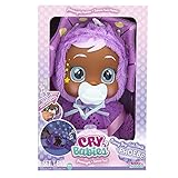 Cry Babies Goodnight Starry Sky Phoebe - 12" Sleepytime Baby Doll | Plays 5 Lullabies and Night Light Starry Sky Projection - Image 4