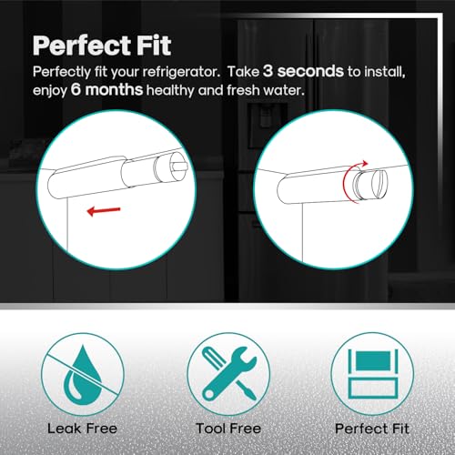 Image of ICEPURE PLUS RWF5800B Replacement for Frigidaire EPTWFU01 EWF02, PureSource Ultra 2, Pure Source Ultra II, SCWFTCTO, GP006, MR022, JO22, BO022, DE022, TH-01, 1007, Refrigerator Water Filter, 1PACK