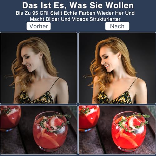 Ringlicht mit Stativ,Ring Light Tisch Selfie Licht Ringleuchte Lichtring,10.5 Zoll 3 Lichtfarben LED Ring Licht Handy stativ mit licht für Videokonferenz (10.5Zoll-Schwarz) 3