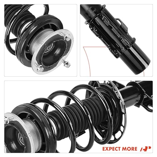 A-Premium Front Complete Struts Compatible with Cadillac ATS [RWD] 2013-2019 - 2x Replacement Suspension Shock Absorber with Coil Spring Assembly by A-Premium - Used condition - Image 7