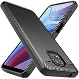 Osophter for Moto G Power 2021 Case Shock-Absorption Flexible TPU Rubber Protective Cell Phone Cover for Motorola Moto G Power 2021(Black)