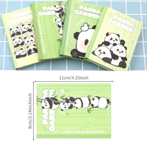 Carnet A7 panda mini bloc notes rigide pour ne plus perdre vos idées de poche - 2