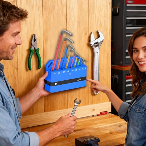 Support mural pour range-clés magnétique pour ne plus jamais perdre vos outils - 4