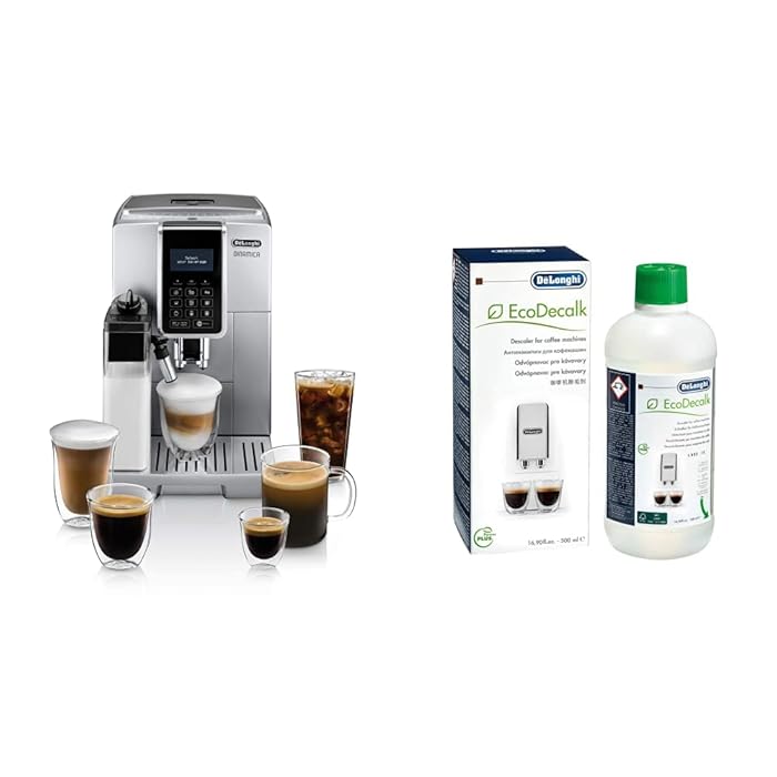 Buy De'Longhi ECAM35075SI Dinamica, Silver & EcoDecalk Descaler, Eco