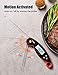 Habor Instant Read Meat Thermometer, IPX6 Waterproof Digital Cooking Thermometer with Auto Rotating Backlit Display and Magnet, Ultra-fast Food Thermometer for Kitchen BBQ Milk Grill Candy