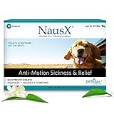 Nausx (Up to 15lbs Anti Nausea/Motion Sickness Treatment and Preventative for Dogs