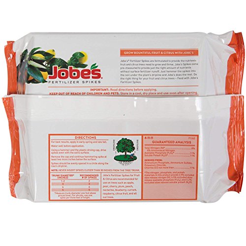 Jobe’s Fertilizante en Clavos para Frutas y Cítricos miniatura 2