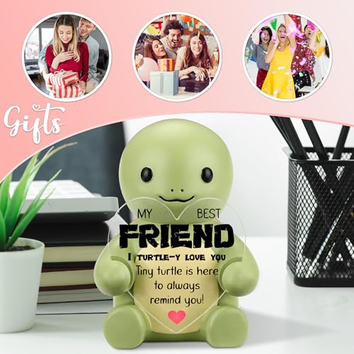 Figura Decorativa de Tortuga Mini con Corazón miniatura 6