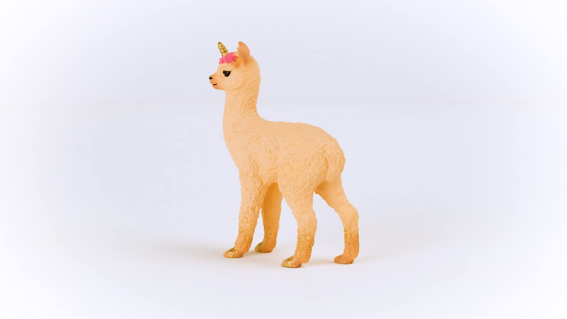 schleich BAYALA | Młode lama-jednorożca 70761 | Fantastyczna figurka kolekcjonerska | Prezent dla dziewczynek i chłopców | Od 5 lat | 6 × 2 × 8 cm