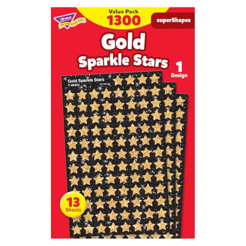 Trend V[ LL  Gold Sparkle Stars o[pbN 1300 T46935