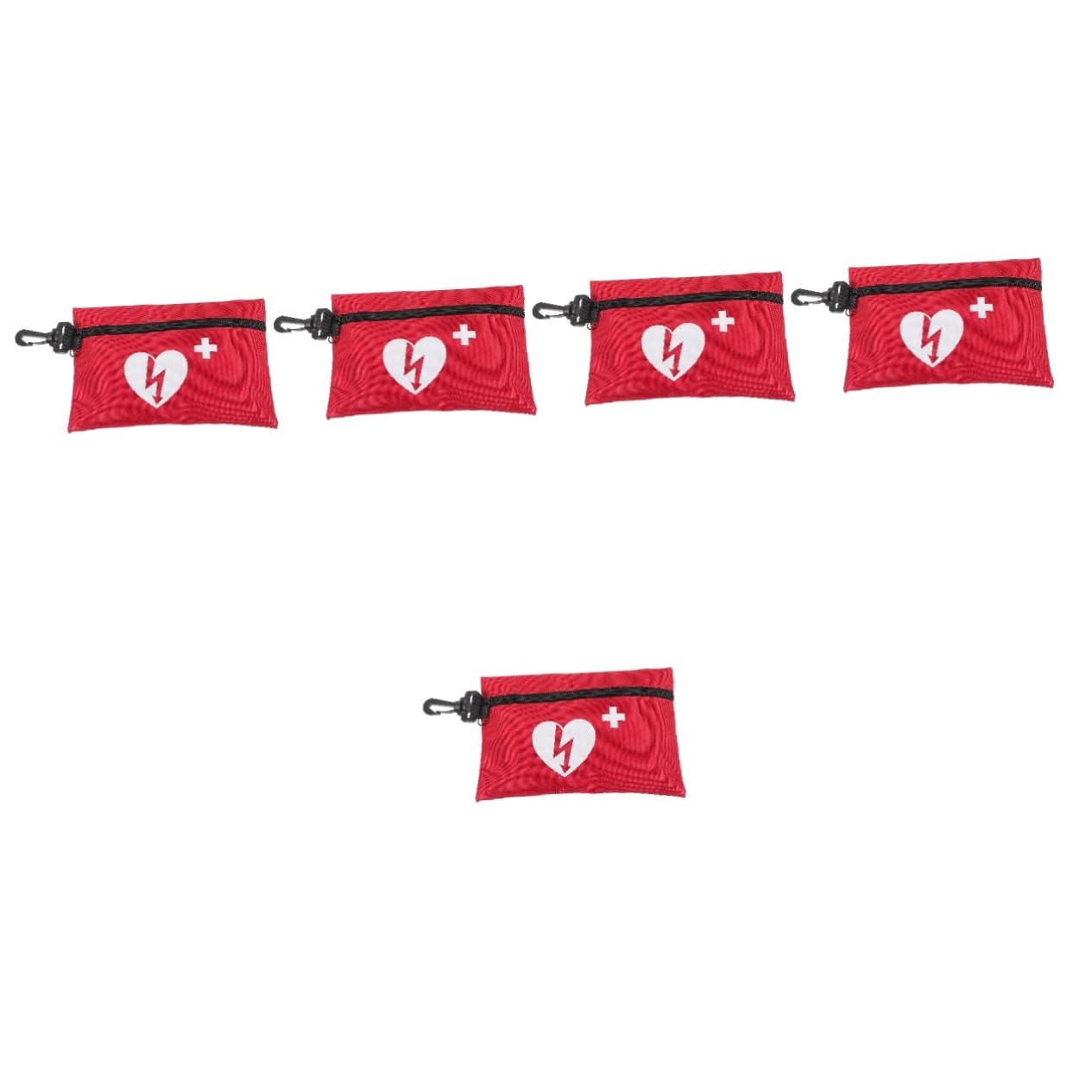 SHINEOFI 5 Piezas Mochila Con Hebilla Para Supervivencia Al Aire y Kit De Emergencia De Primeros Auxilios Para Prevención De Epidemias Bolsa De Medicina Al Aire Largo Paño