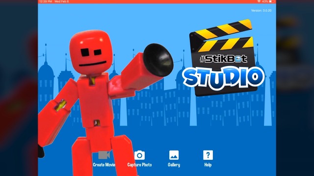 Zing Stikbot What The Bot Special: Set Animazione Stop Motion Con 3 Figure, Treppiede E Palco