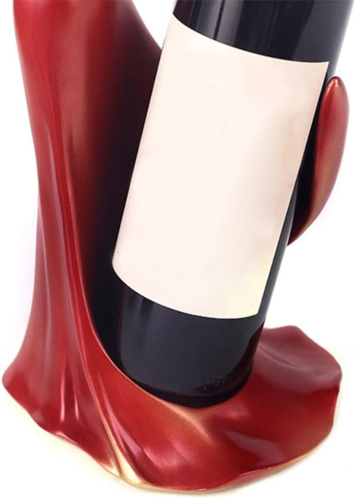 Resin Temperament Beauty Model Wine Bottle Rack Cabinet Living Room Decoration