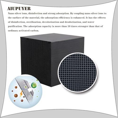 Carbón activado en cubo para purificación de agua miniatura 4