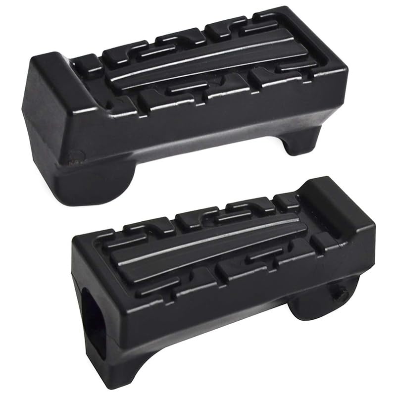 Pédales Moto Repose-Pieds pour YBR 125 en aluminium noir pour le remplacement d'origine