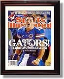 Tim Tebow 2008 SEC Champs SI Autograph Promo Print - Florida Football - Framed 8x10