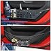 GOLPEW JL Metal Front Door Storage Pocket Box Door Net Pocket Replacement Side Insert Organizer Box Compatible with 2018-2023 Jeep Wrangler JL Accessories JLU & Gladiator JT (Black)
