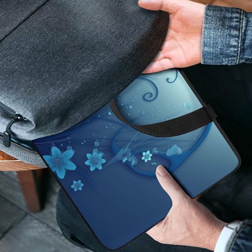 Sac pour ordinateur portable résistant à l'eau aux finitions soignées et imprimé floral chic - 2