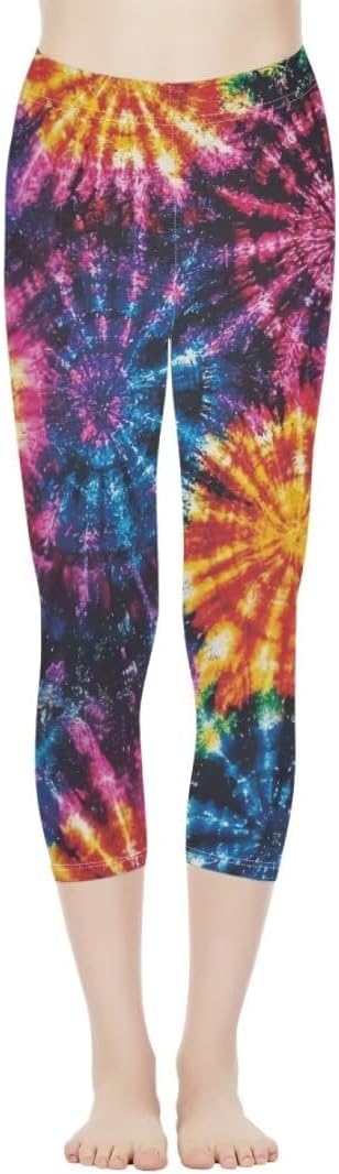 Womens Yoga Pants High Waist Sports Capri Sweatpants Stretch Tummy Control Athletic Workout Leggings