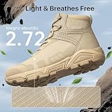 FREE SOLDIER Męskie buty myśliwskie, taktyczne, wojskowe, wysokie buty na wszystkie tereny, do wędrówek, pracy