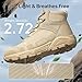 FREE SOLDIER Men's Waterproof Hiking Boots Lightweight Work Boots Military Tactical Boots Durable Combat Boots