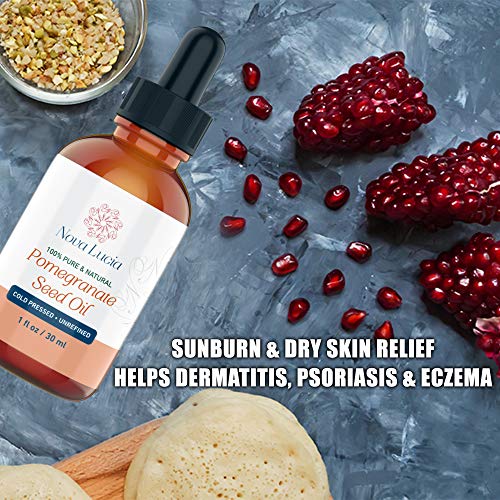 Pomegranate Seed Oil Face Moisturizer Hair Oil Nail Oil Anti Aging Skin Moisturizer Essential Oil 1 Oz Compare With Pomegranate Oil Pomegranate Molasses Pomegranate Supplement Pomegranate Extract 1 Oz #TOP4