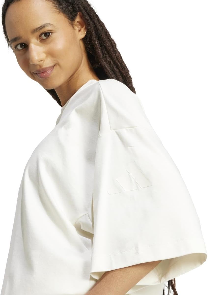 Adidas Womens All Szn Soft Lux Loose T-Shirt - Image 5