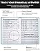 Check Registers for Personal Checkbook,Checkbook Register for Personal or Business, A5 Hardcover Registers Log to Track Payments, Deposits & Finances Transaction Blue