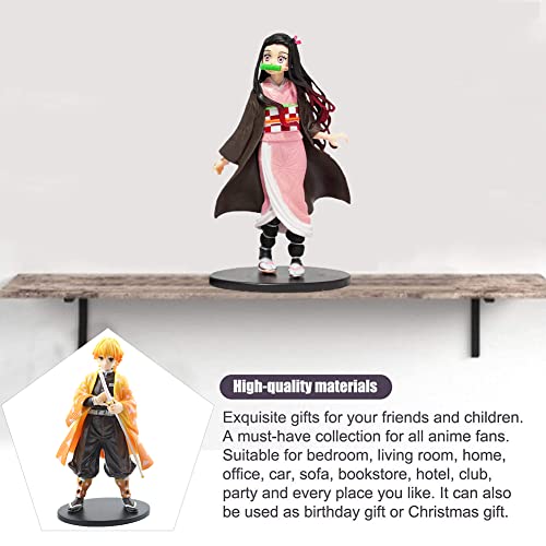 OBLRXM 2Pcs Demon Slayer Action Figure Anime