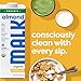 MALK Almond Milk Unsweetened Vanilla (32oz, Pack of 6) - Shelf Stable Organic Almond Milk Vanilla, Non GMO, Whole 30, Dairy Free, Vegan, Plant Based, No Gums or Fillers - Lattes Cereal Coffee Creamer