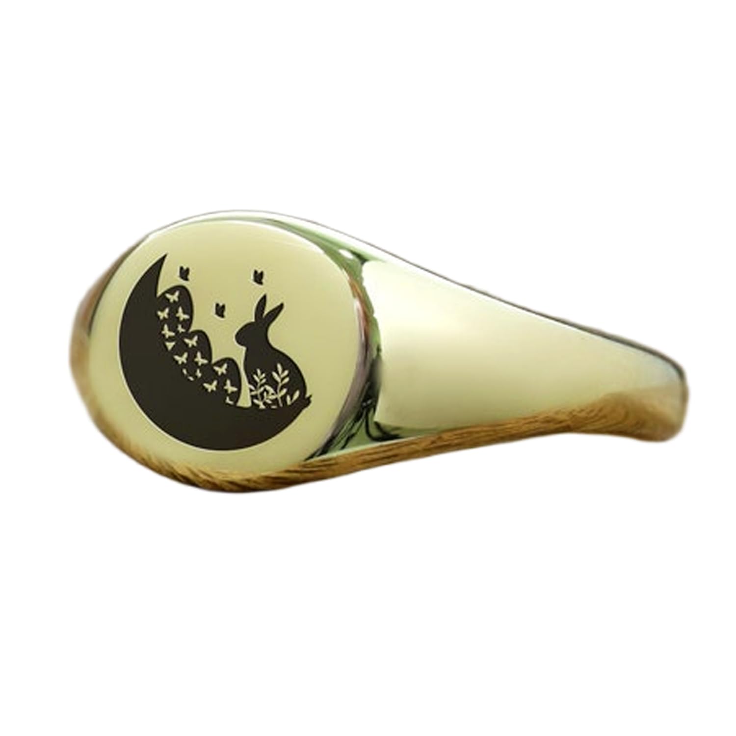 Bague lapin argent hypoallergénique contre les irritations de peau