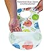 Bibsters, Sesame Street Large Disposable Bibs with Patented Crumb-Catcher, Leakproof Liner, and Reusable Fastener, Ages 6+ Months, 32 count