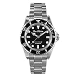 San Martin Vintage Diver Mens Watchs Sapphire Glass 20Bar Luminous PT5000 Classic Luxury Automatic Mechanical Wristwatches (with Logo)