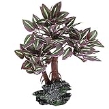 Segrehy Árbol de simulación de Acuario Resina sintética Decoración de Paisaje vívido Artificial para peceras Color como se Muestra en Las imágenes Tamaño aproximado 20x15x5cm