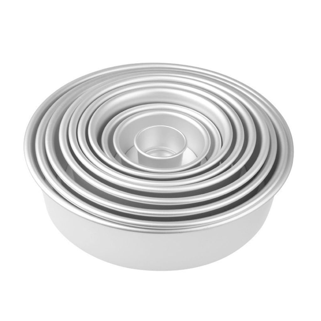 Moldes confiables para pasteles moldes para hornear moldes de aleación de aluminio, moldes fáciles de usar, accesorios para hornear para productos horneados