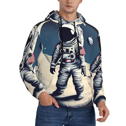 Pull à capuche homme grande taille 3XL noir pour une superposition confortable