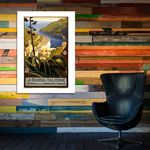 Affiche Riviera Italienne décoration murale Italie cadre moyen mat - 6